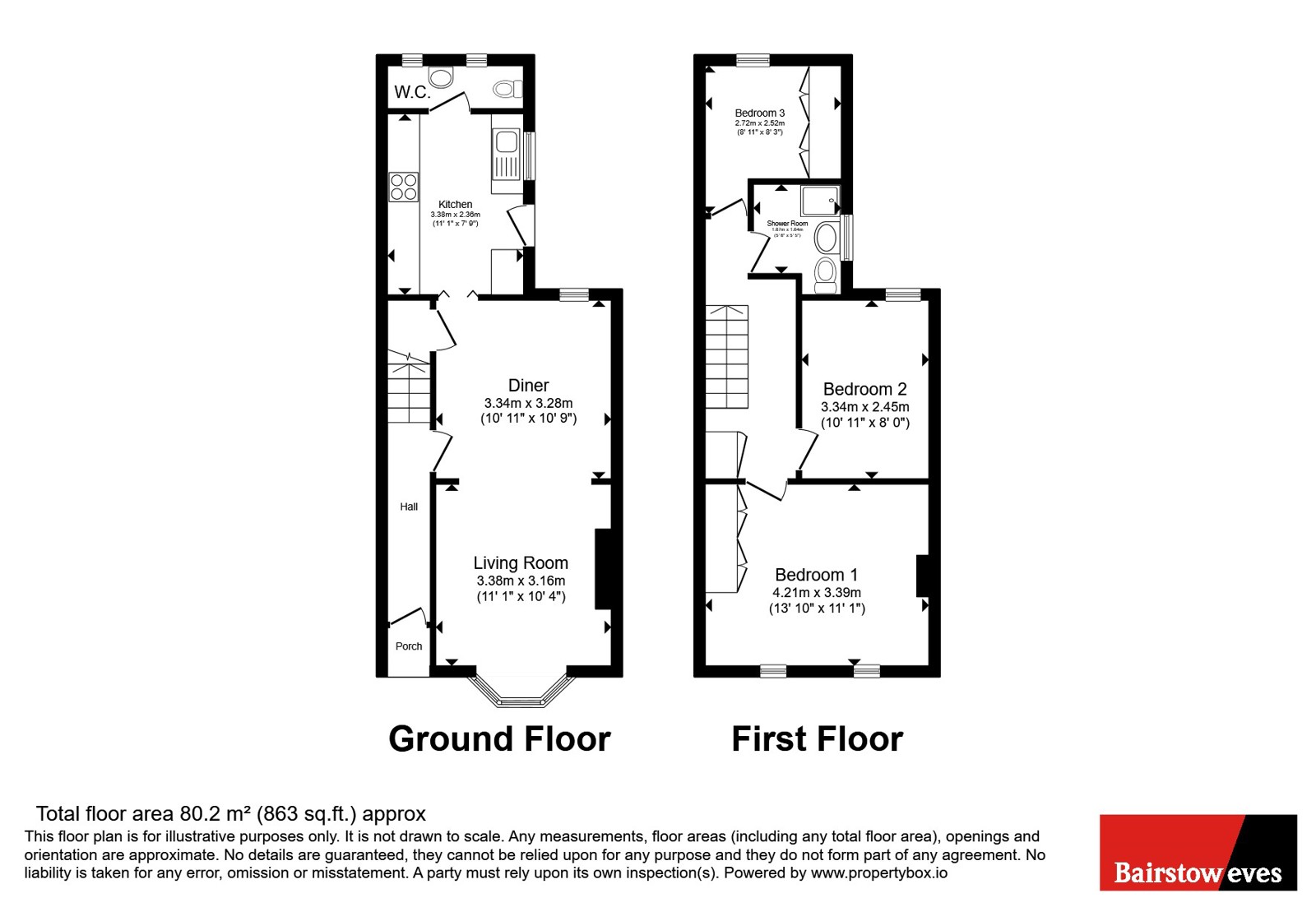 250, Dersingham Avenue, London floorplan