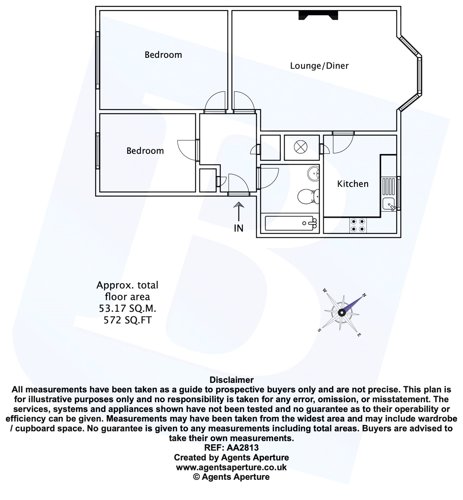 2 Bedrooms Flat for sale in Grange Court, Wood Street CM2