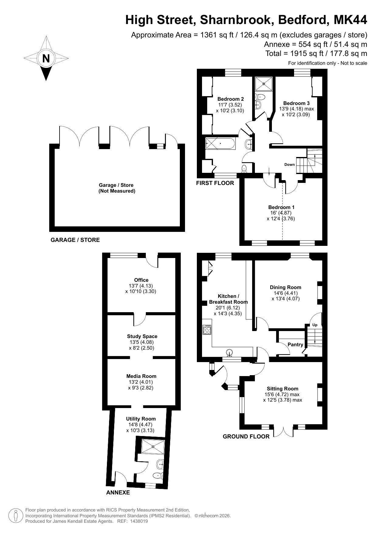51, High Street, Bedford floorplan