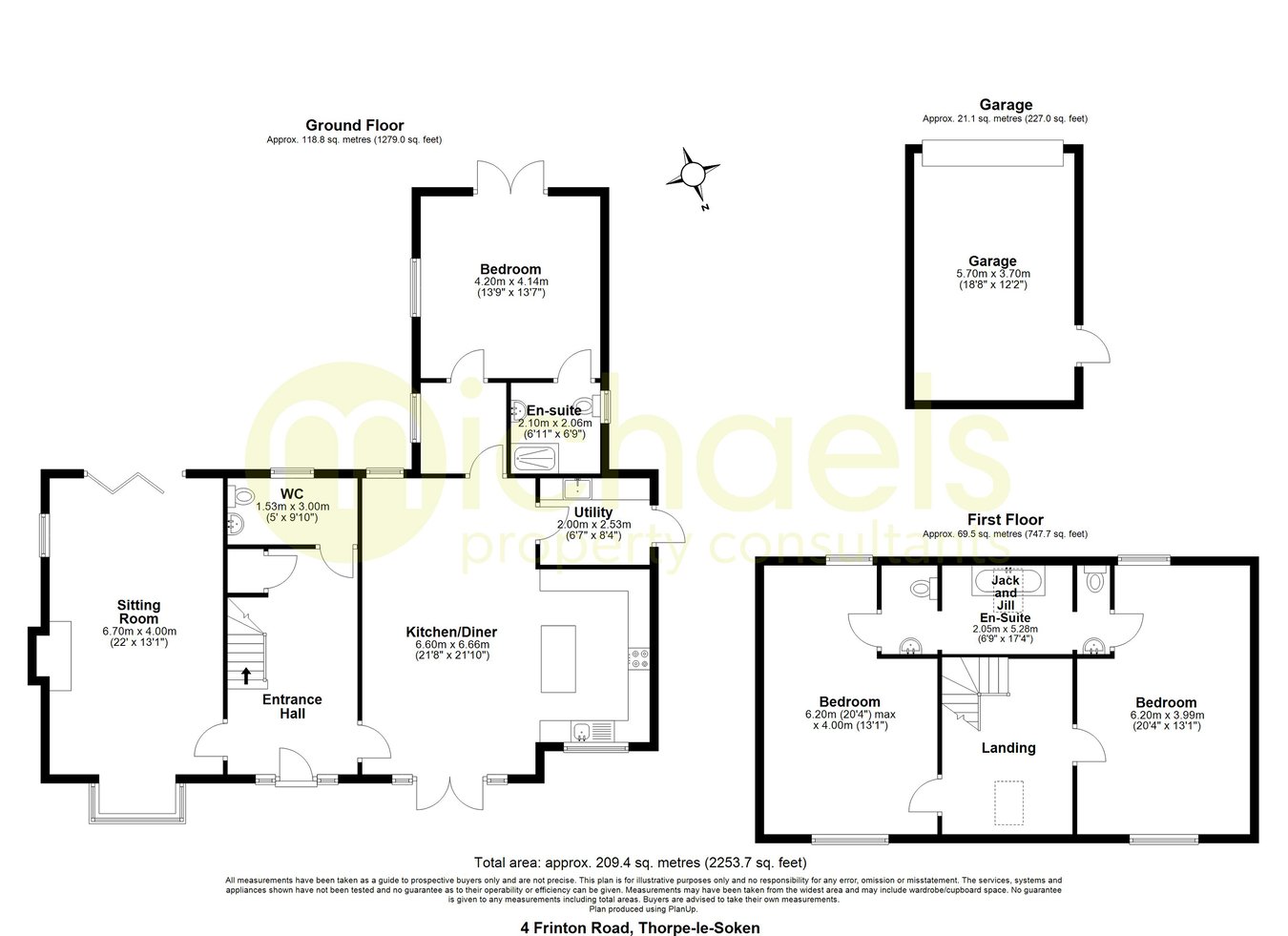 4, Frinton Road, Clacton-on-Sea floorplan