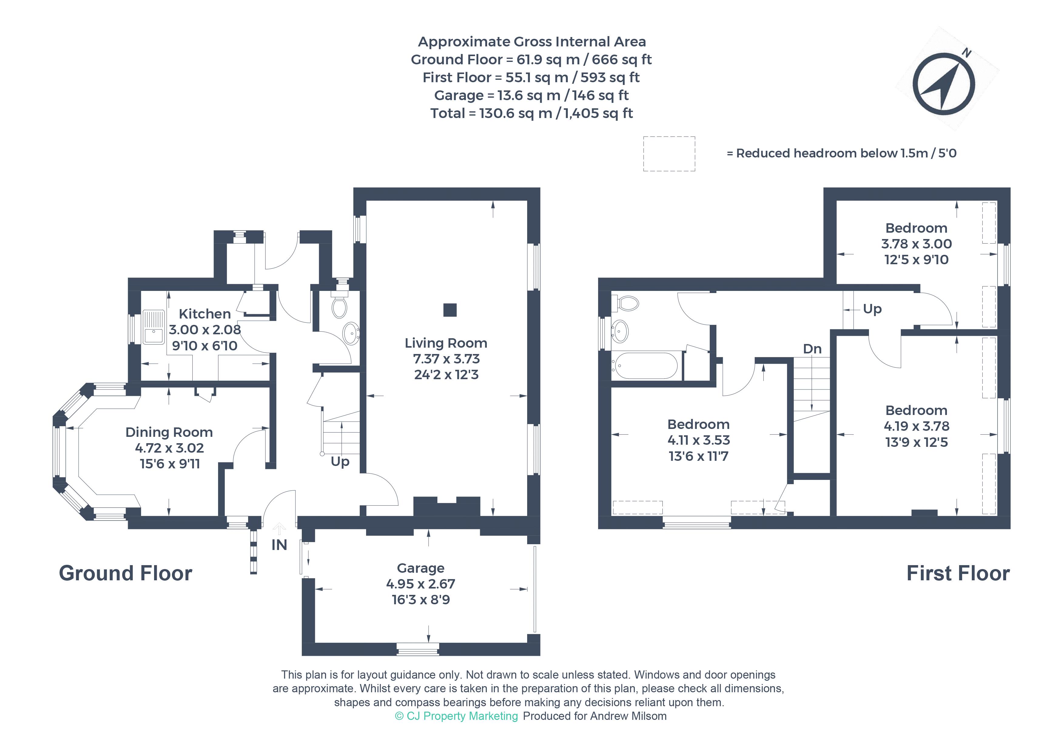 Holly Howe, Rockwell End, Nr Marlow floorplan