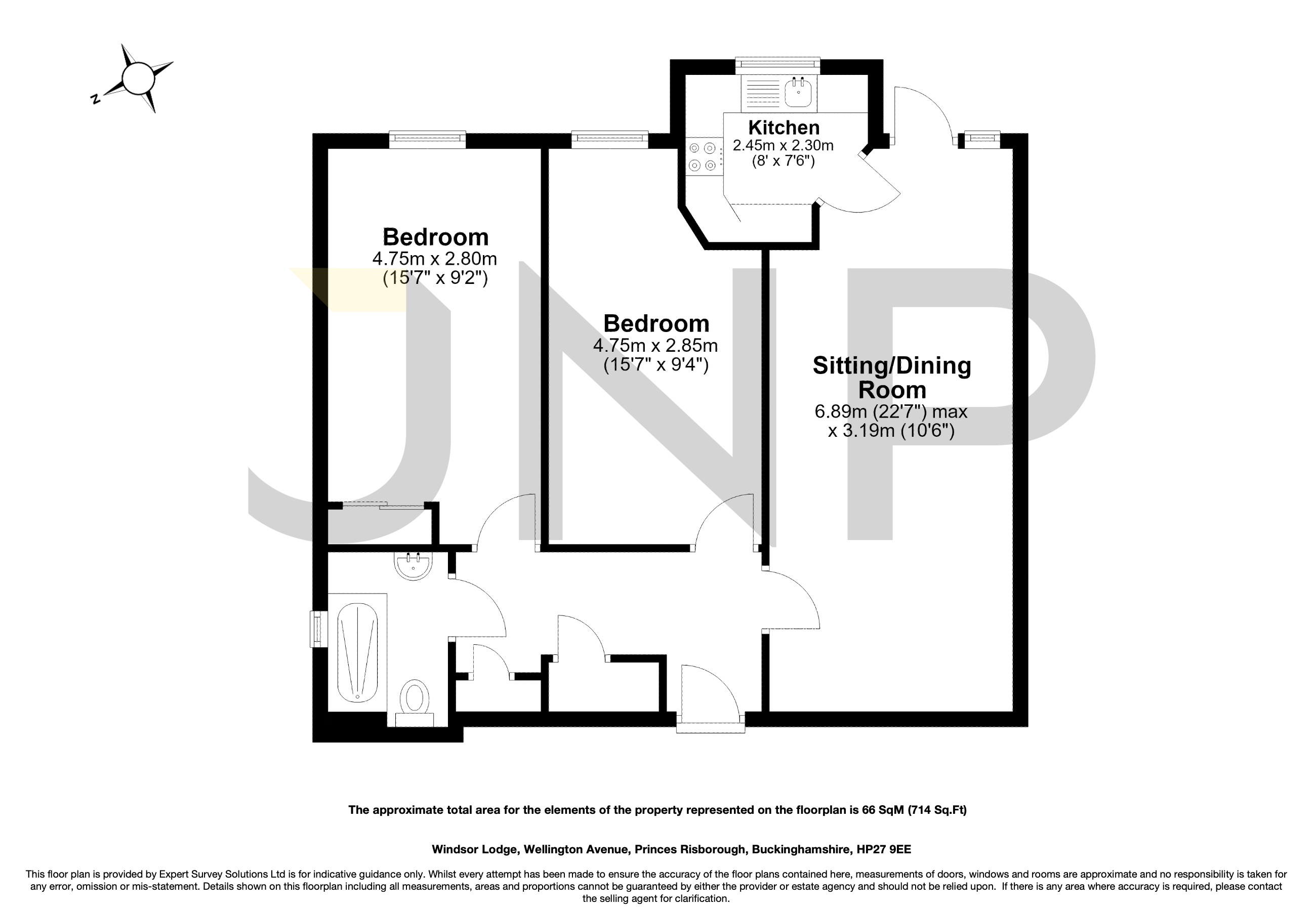 18 Windsor Lodge,, Wellington Avenue, Buckinghamshire floorplan