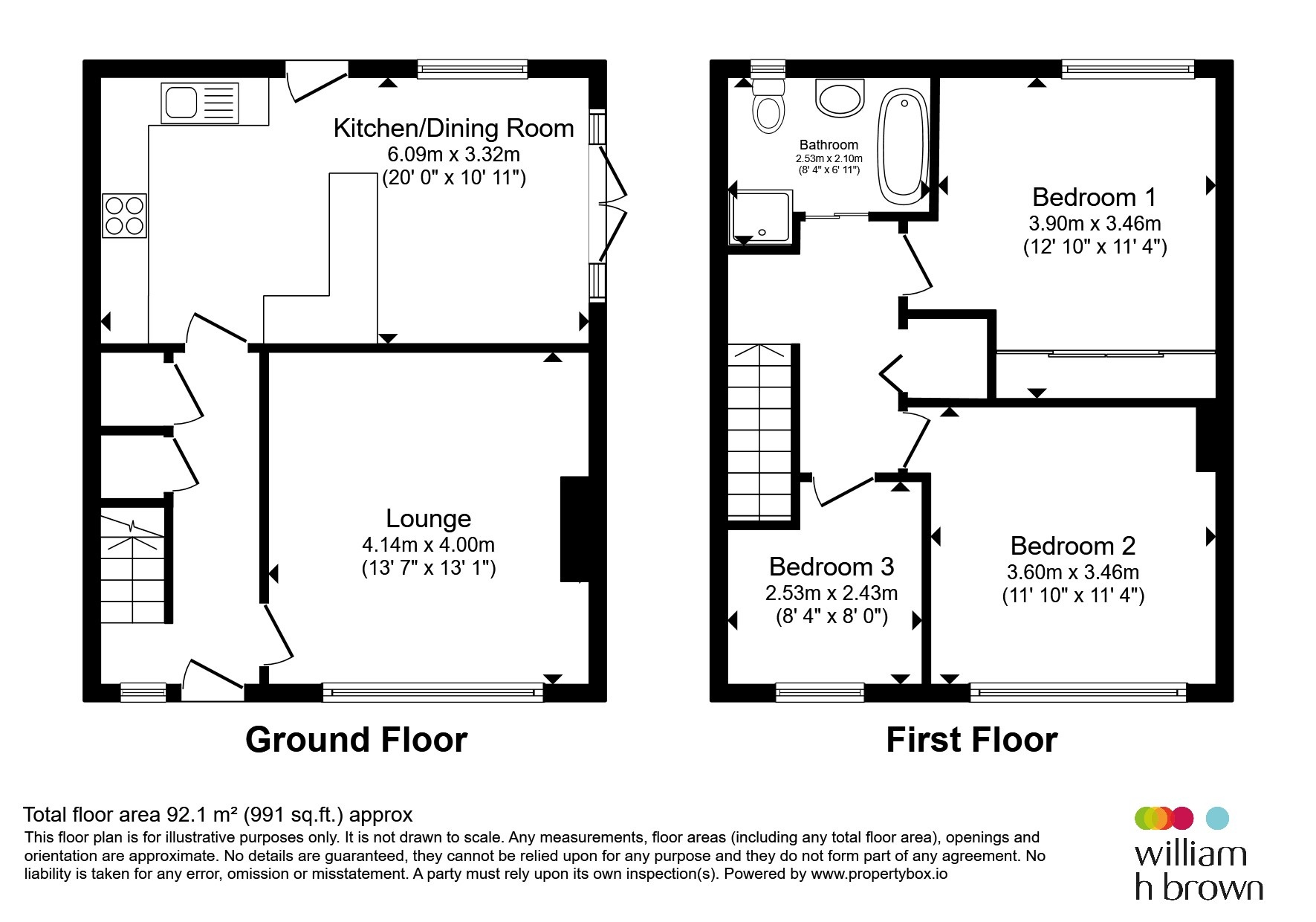 20, Sough Hall Avenue, Rotherham floorplan