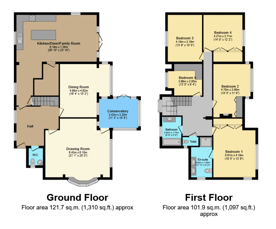 Milton House, Bull Lane, Gerrards Cross floorplan