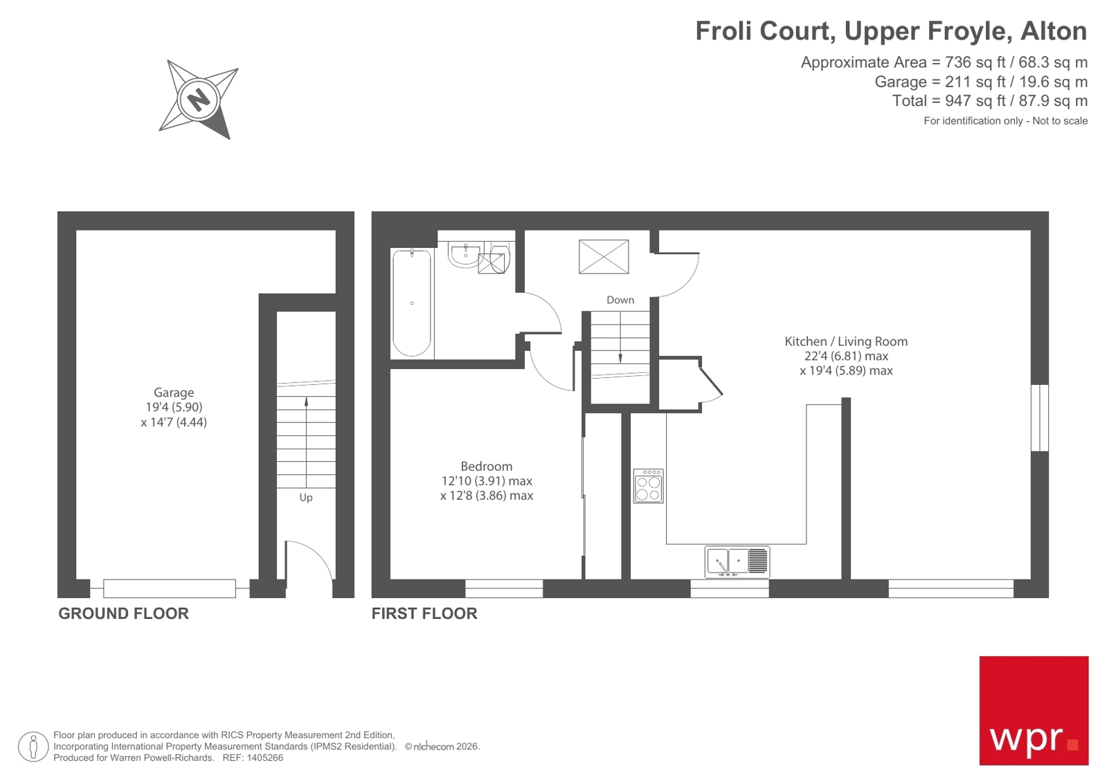 1, Froli Court, Alton floorplan