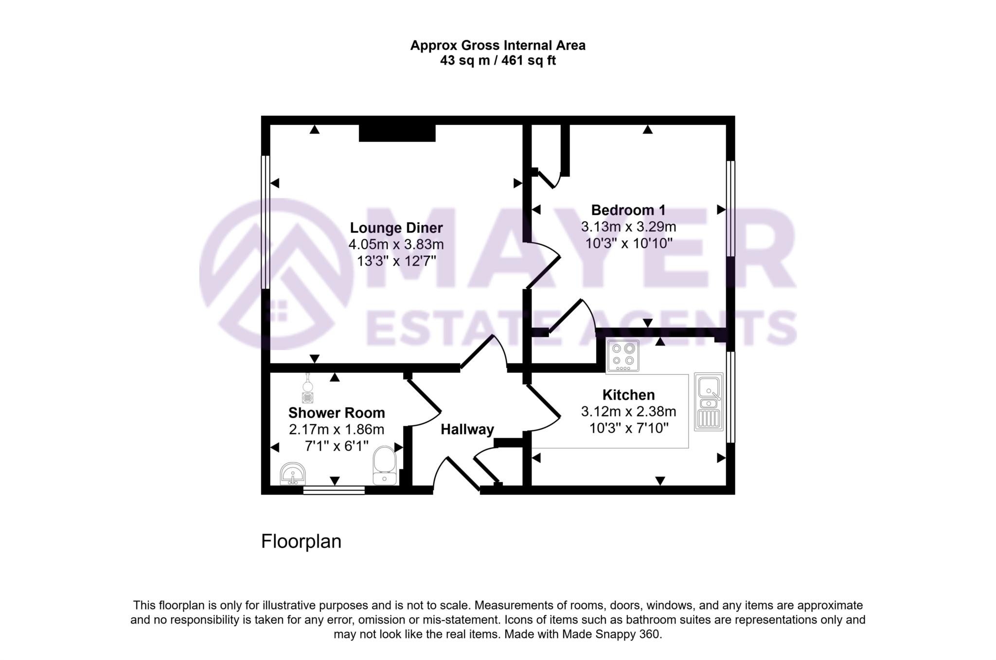 5, Whitleigh Way, Plymouth floorplan