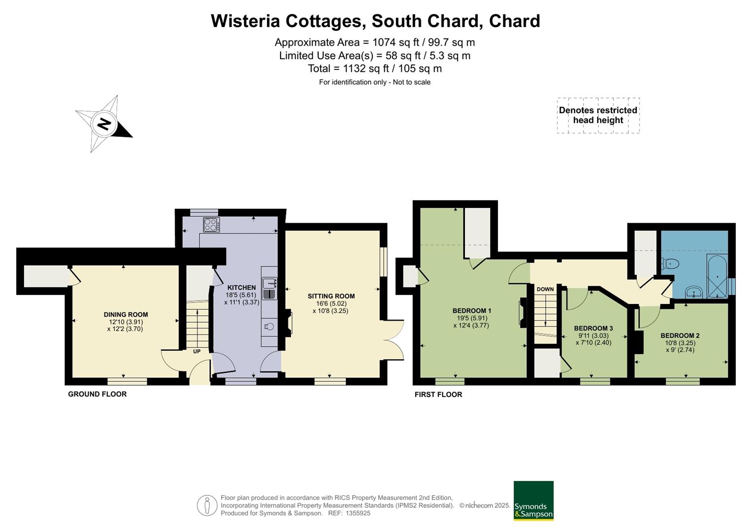 2 Wisteria Cottage, South Chard floorplan