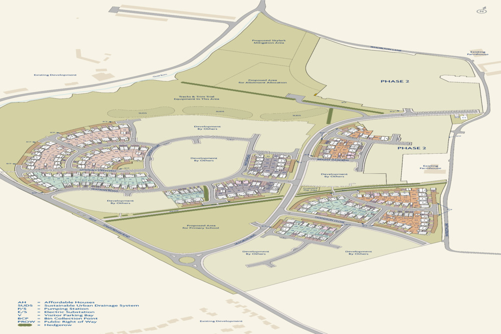 New home, 3 bed semidetached house for sale in "The Overton" at