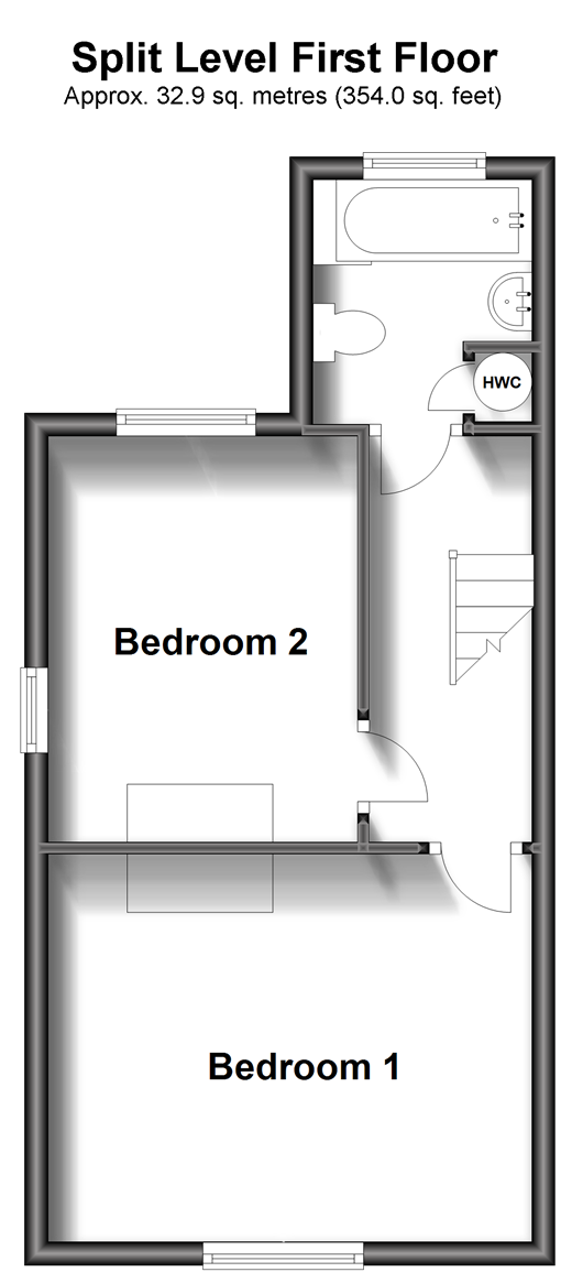 Dartford Road, Farningham, Kent DA4, 2 bedroom end terrace house for