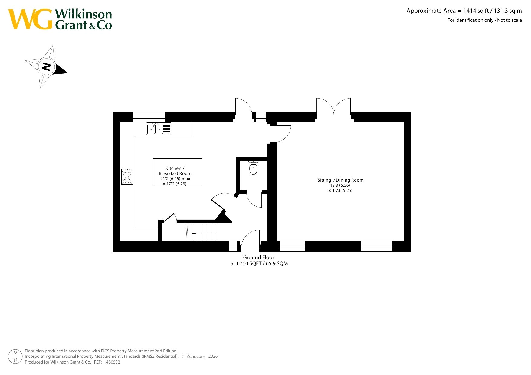 2, Hill Barn, Morchard Bishop floorplan