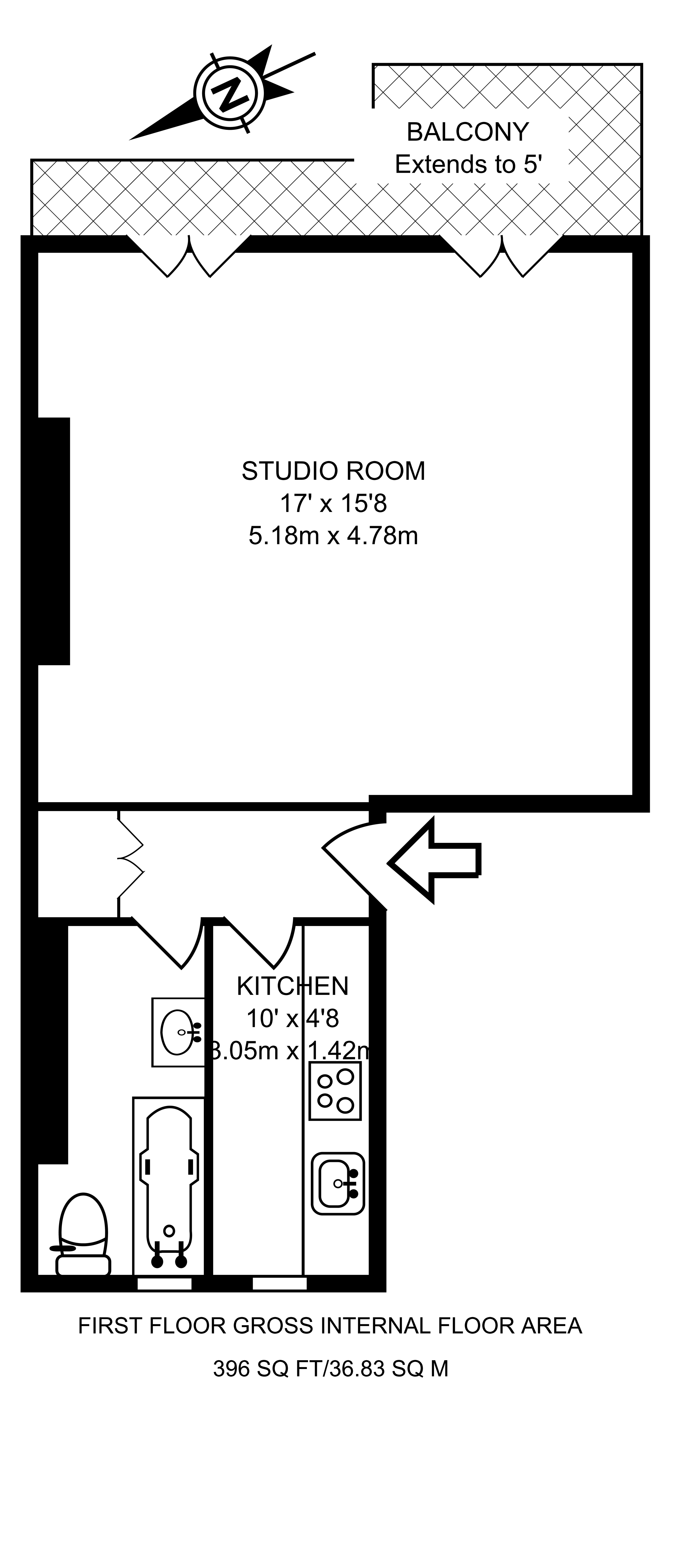 0 Bedrooms Studio to rent in Oakley Square, Camden NW1