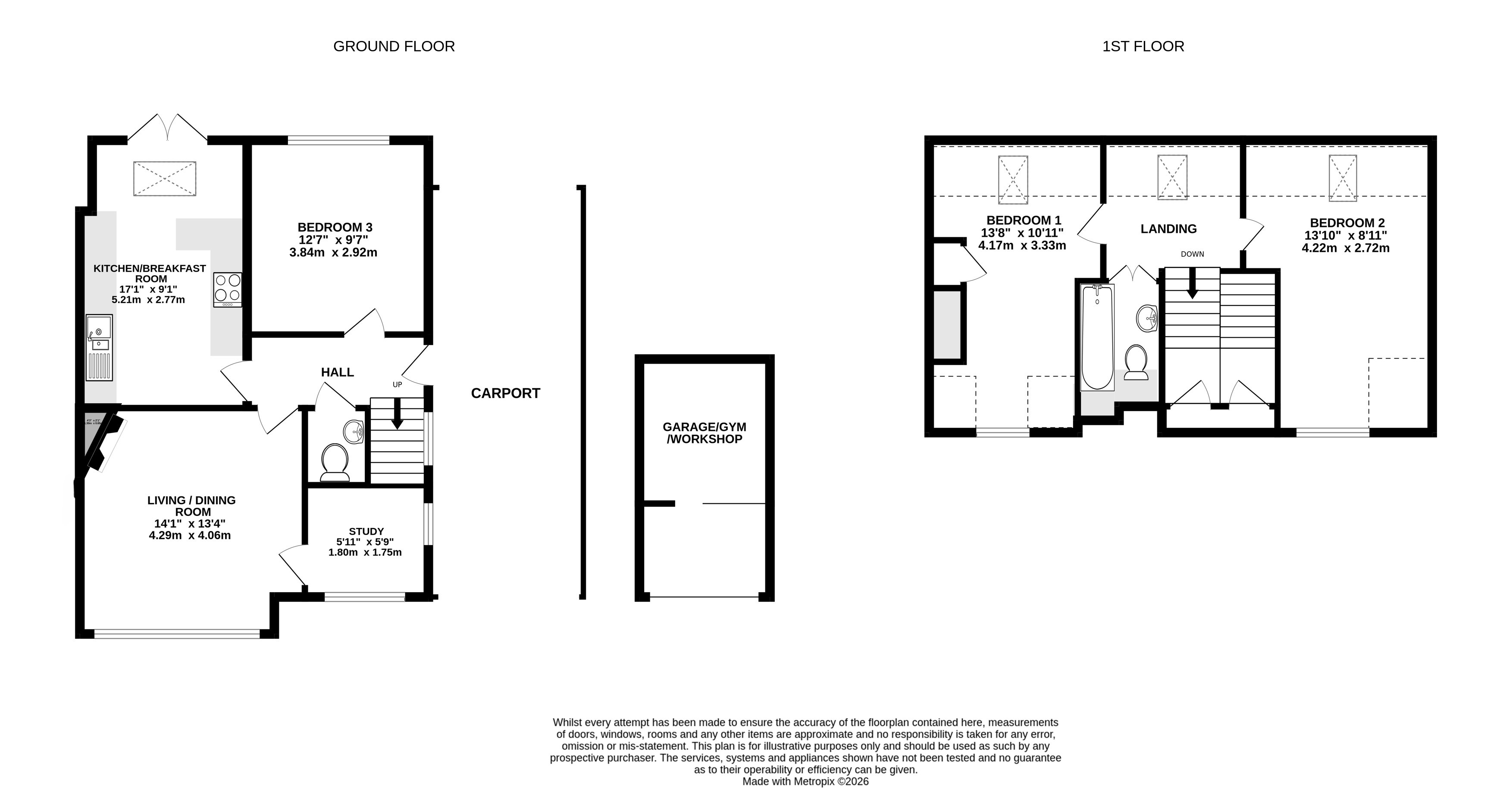 18, Westbury Close, Hampshire floorplan