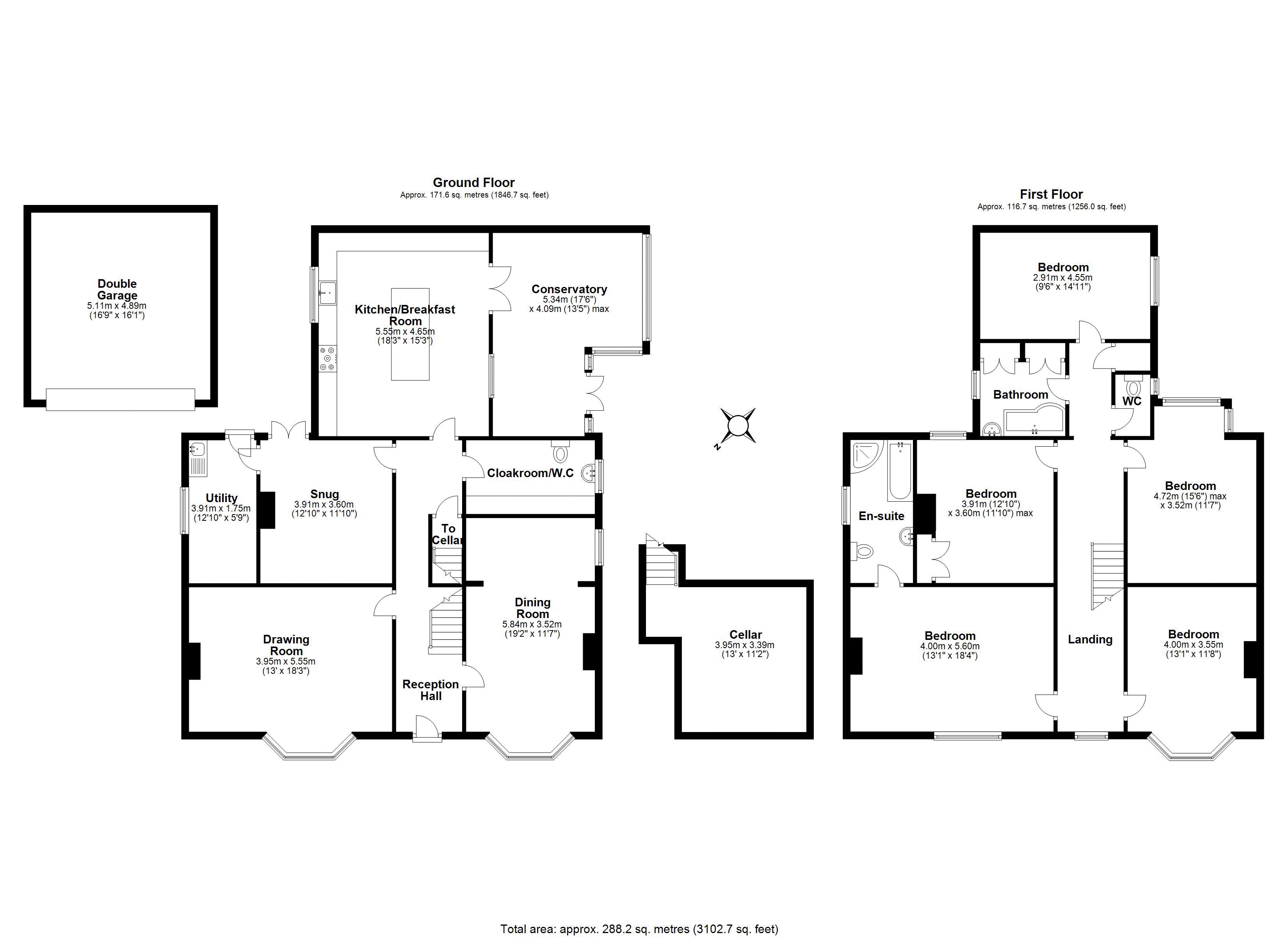 Crescent Road, Wellington, Telford TF1, 5 bedroom detached house for