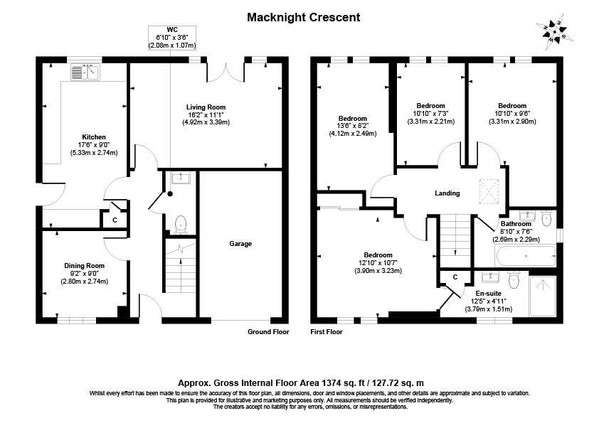 15, Macknight Crescent, Glenrothes floorplan