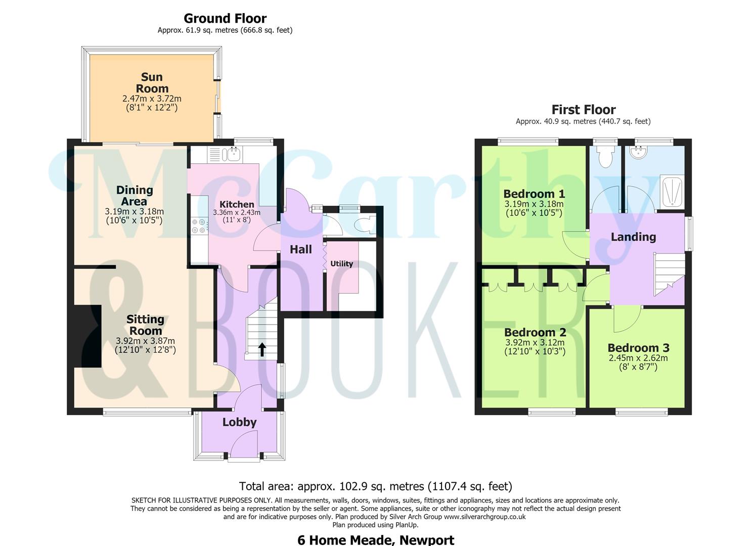6, Home Meade, Newport floorplan