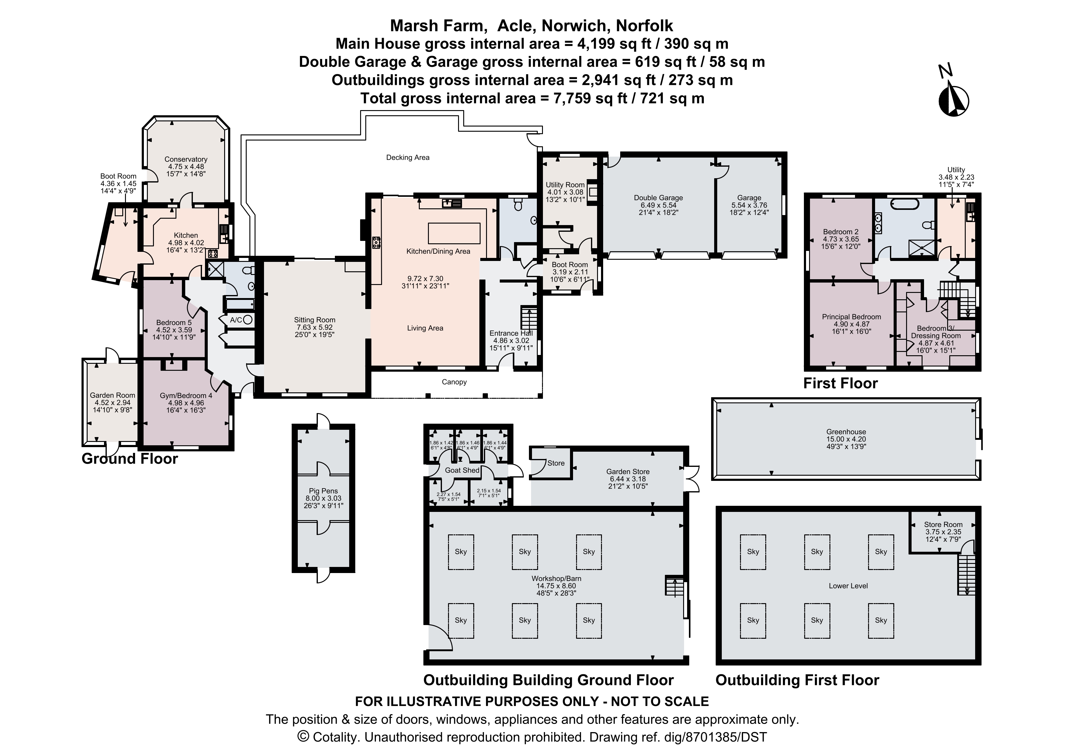 Marsh Farm,, Main Road, Norwich floorplan