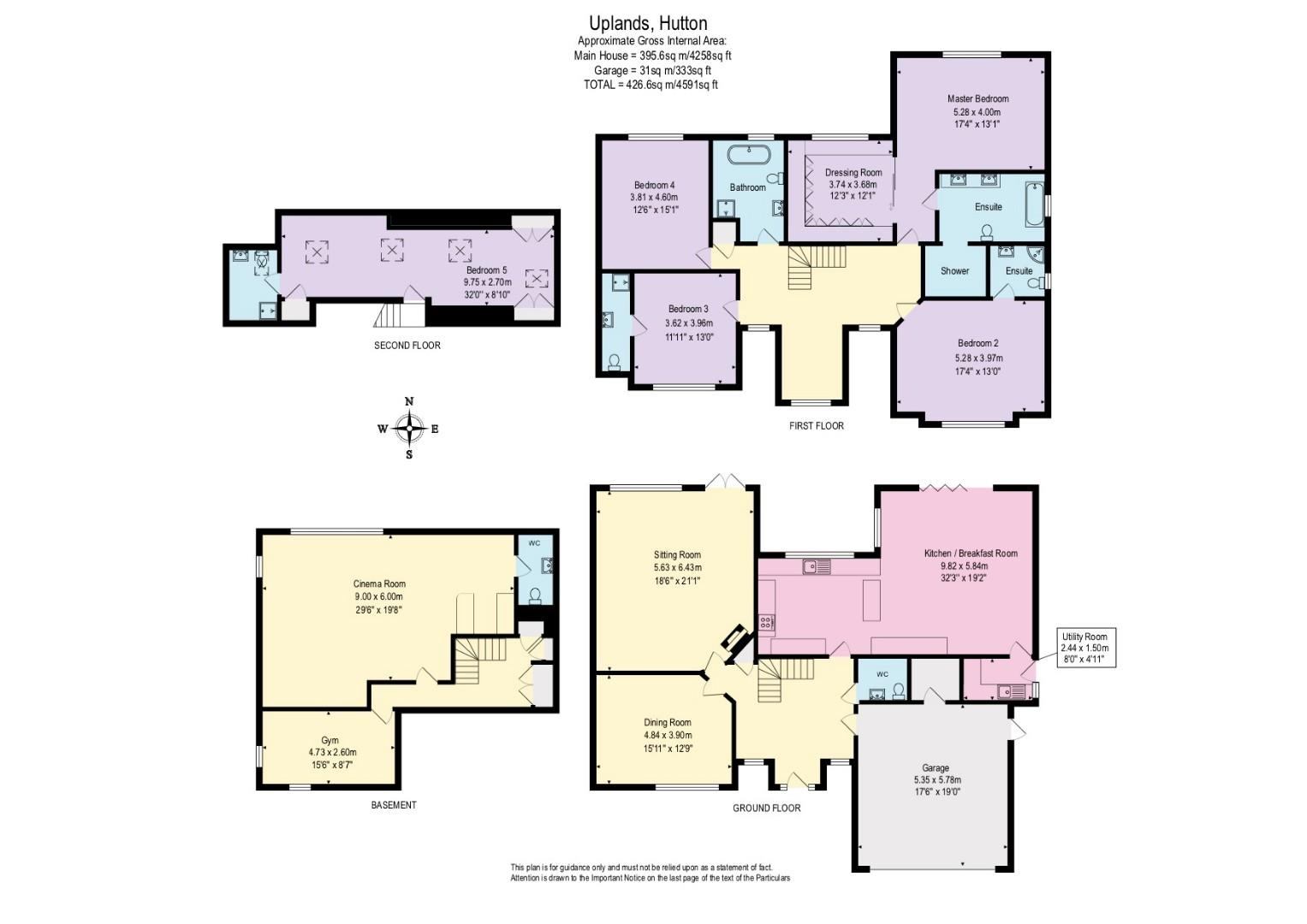 5 Bedrooms Detached house for sale in Mount Avenue, Hutton, Brentwood CM13