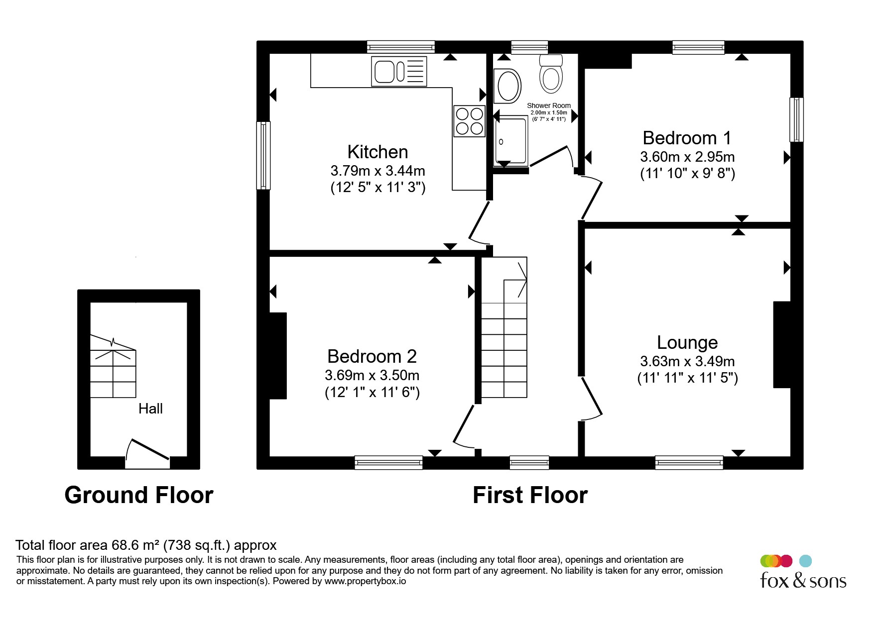 19, Kemp Road, Bournemouth floorplan