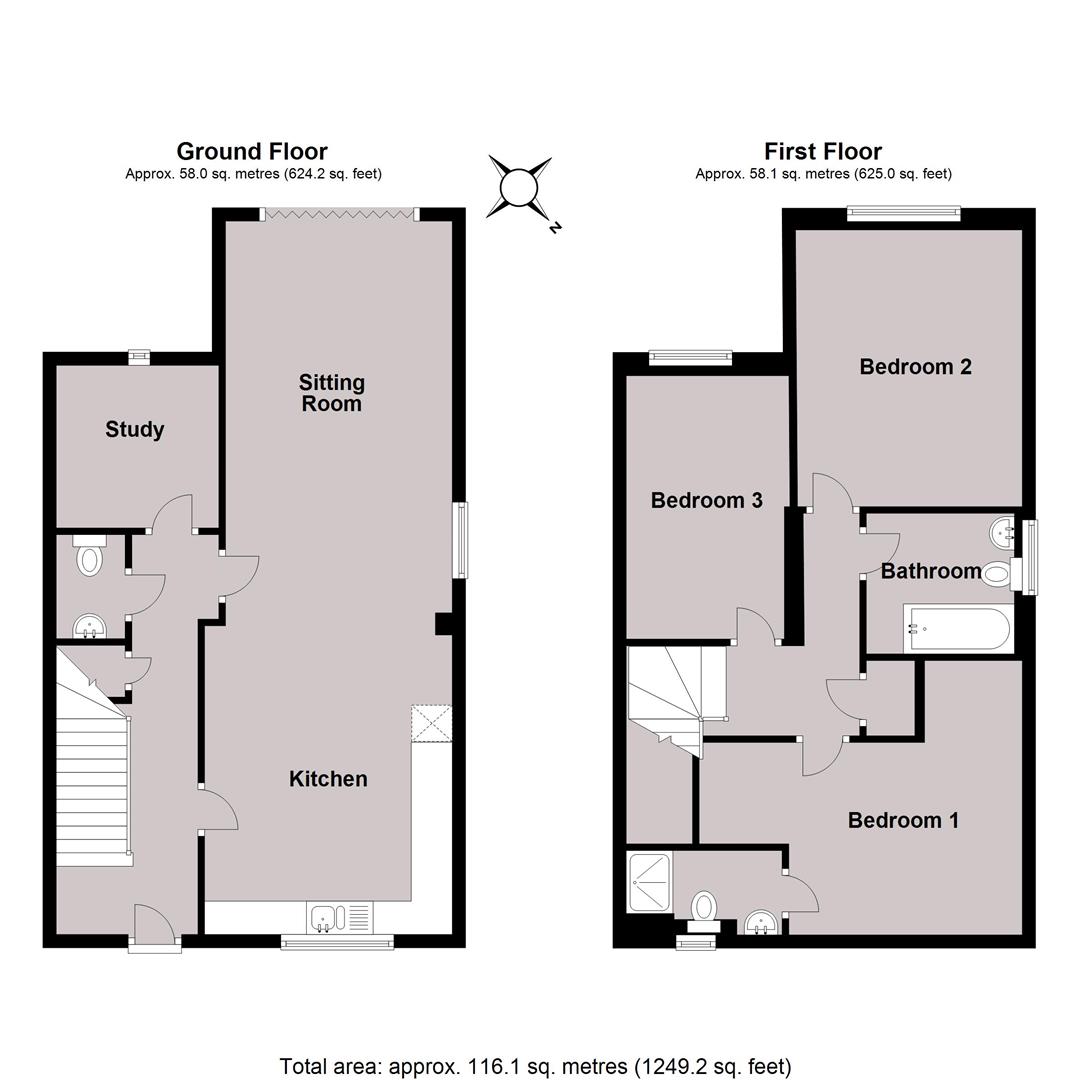 3 Bedrooms Semi-detached house to rent in Millstrood Road, Whitstable CT5