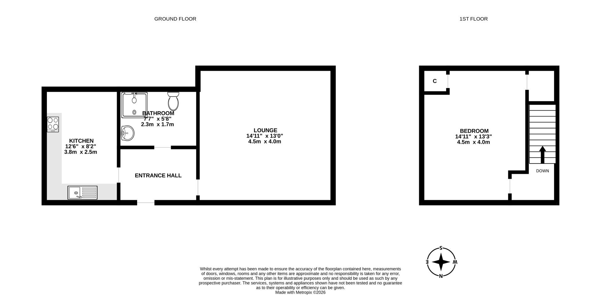 29, Gordons Lane, Cromarty floorplan
