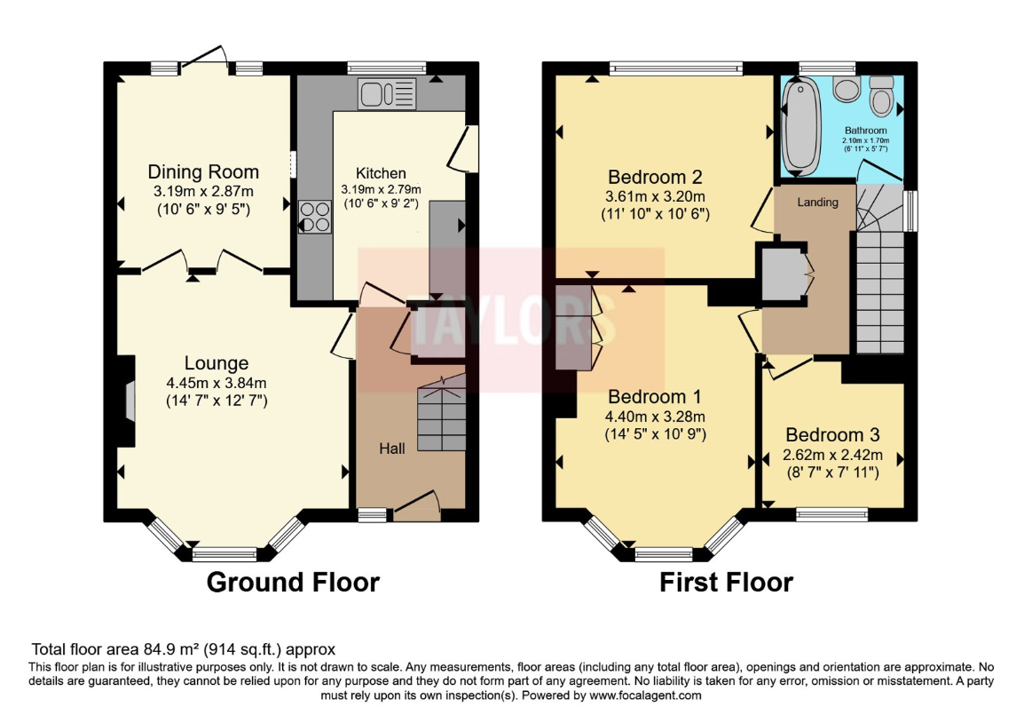 21, Sudbrook Way, Gloucestershire floorplan