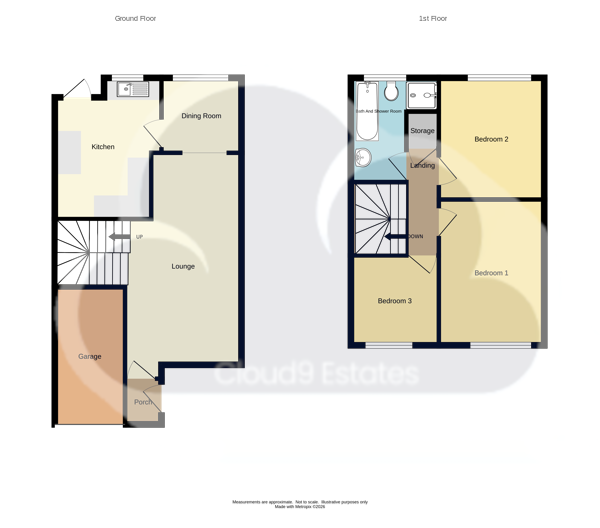 11, Troutbeck Road, Coventry floorplan