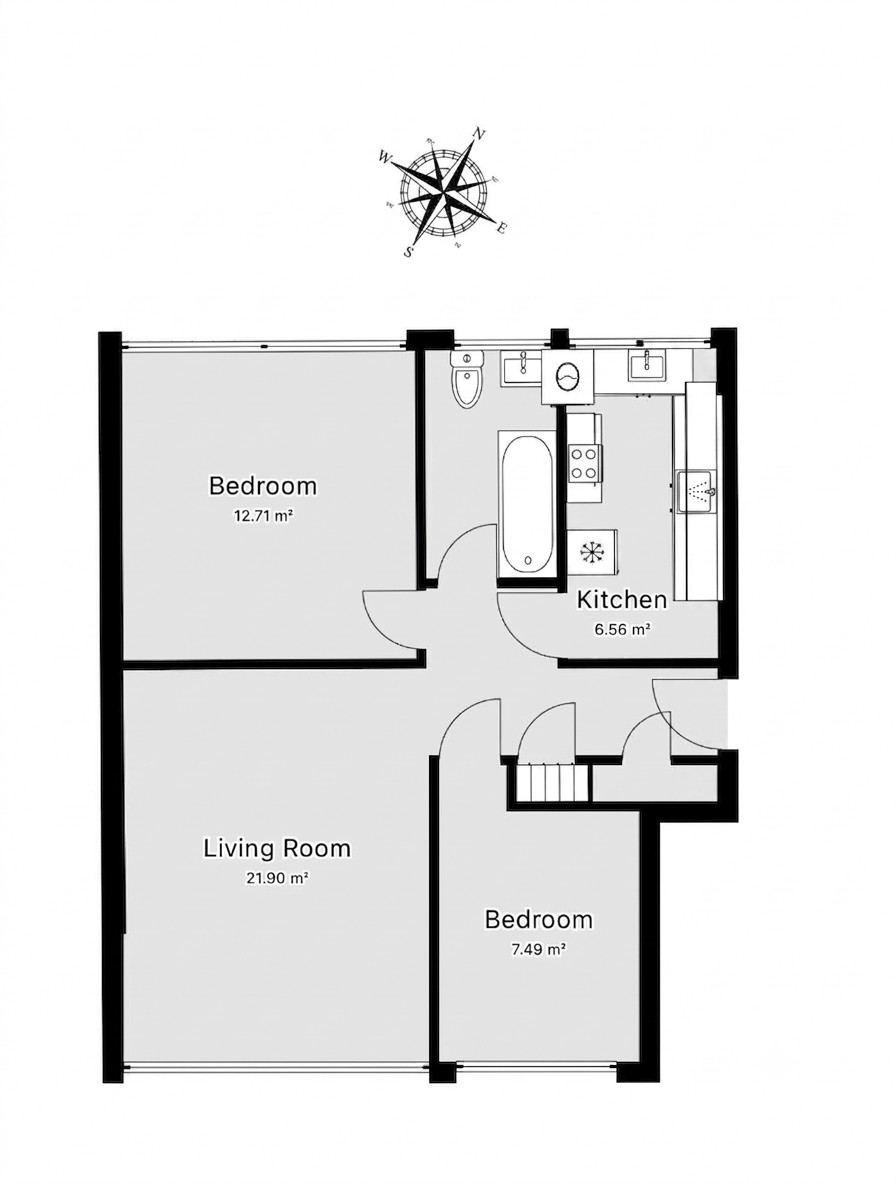 140, Farnham Road, Slough floorplan