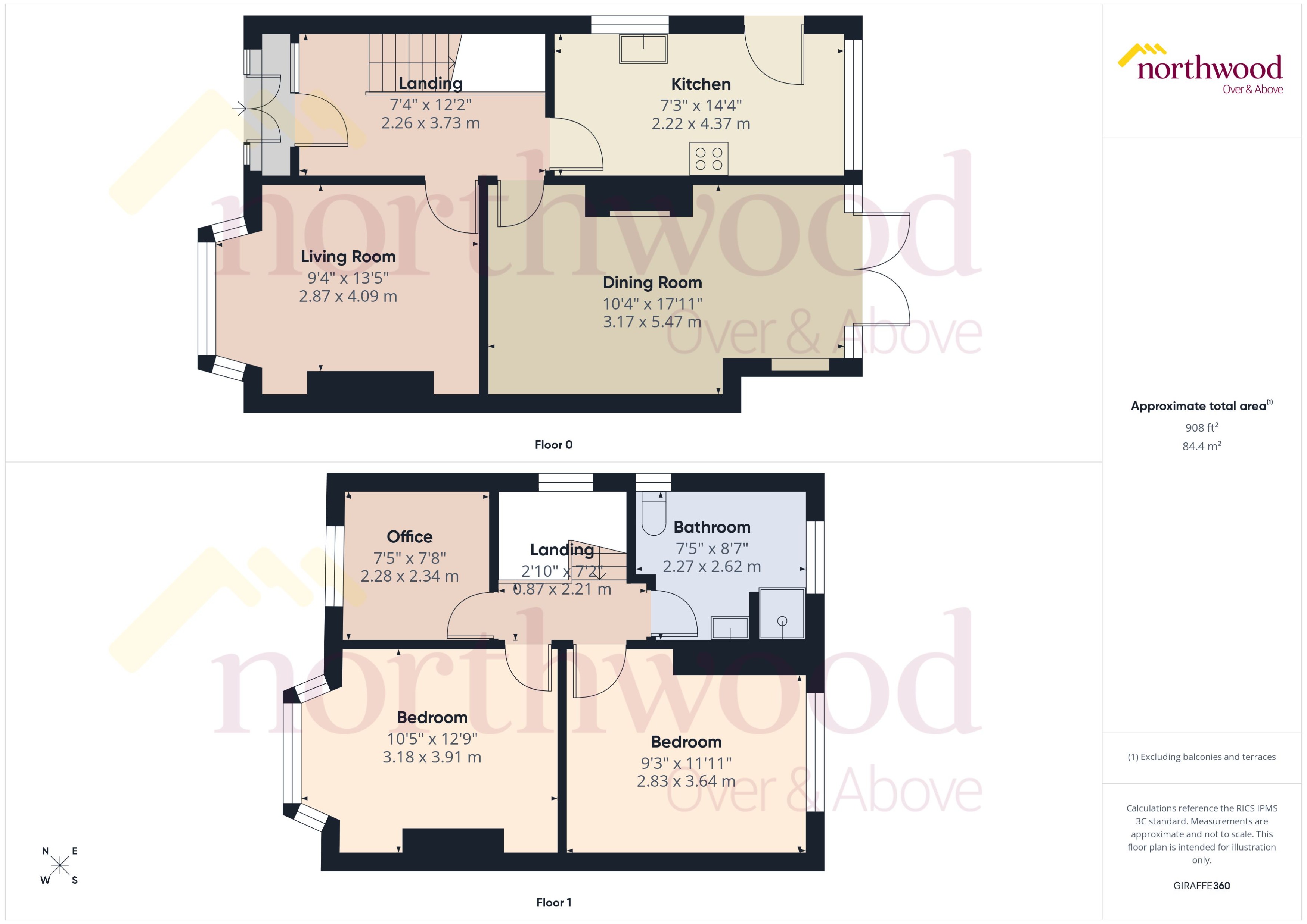 12, Osbourne Road, Hartshill floorplan