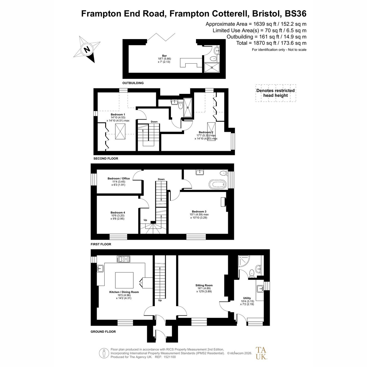 57, Frampton End Road, Bristol floorplan