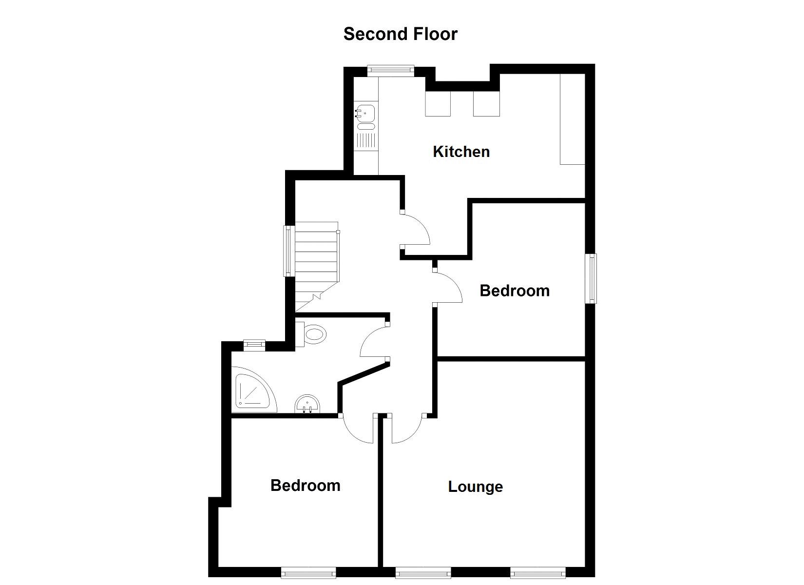 Sidey Court, Marygate, BerwickUponTweed TD15, 2 bedroom flat for sale