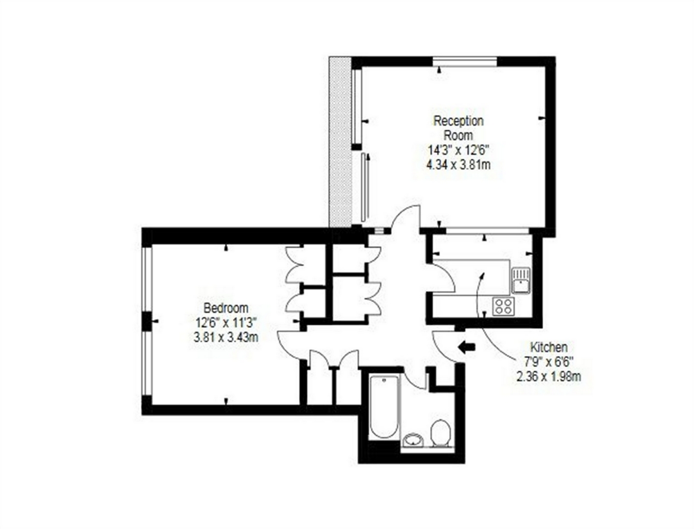 1 Bedrooms Flat to rent in Abbey Orchard Street, Wesminster, London SW1P