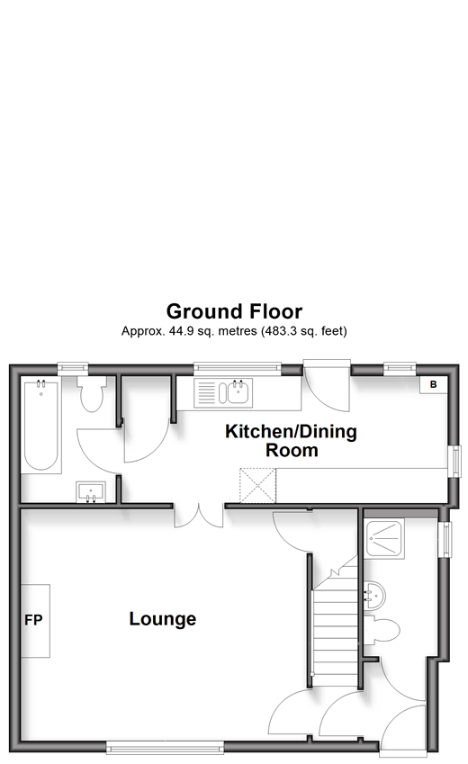 Penn Gardens, Ashington floorplan