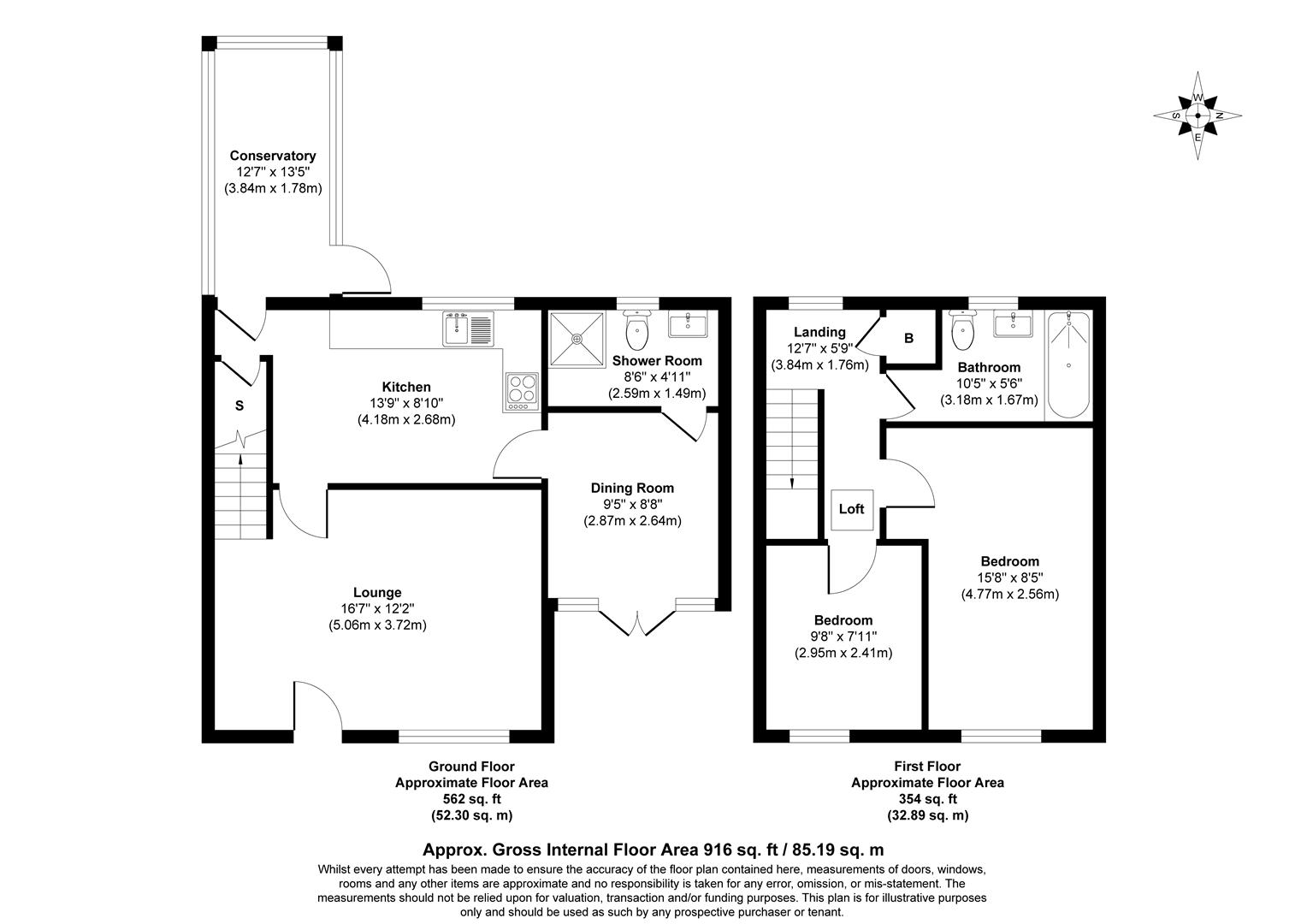 8, Withington Street, Spalding floorplan