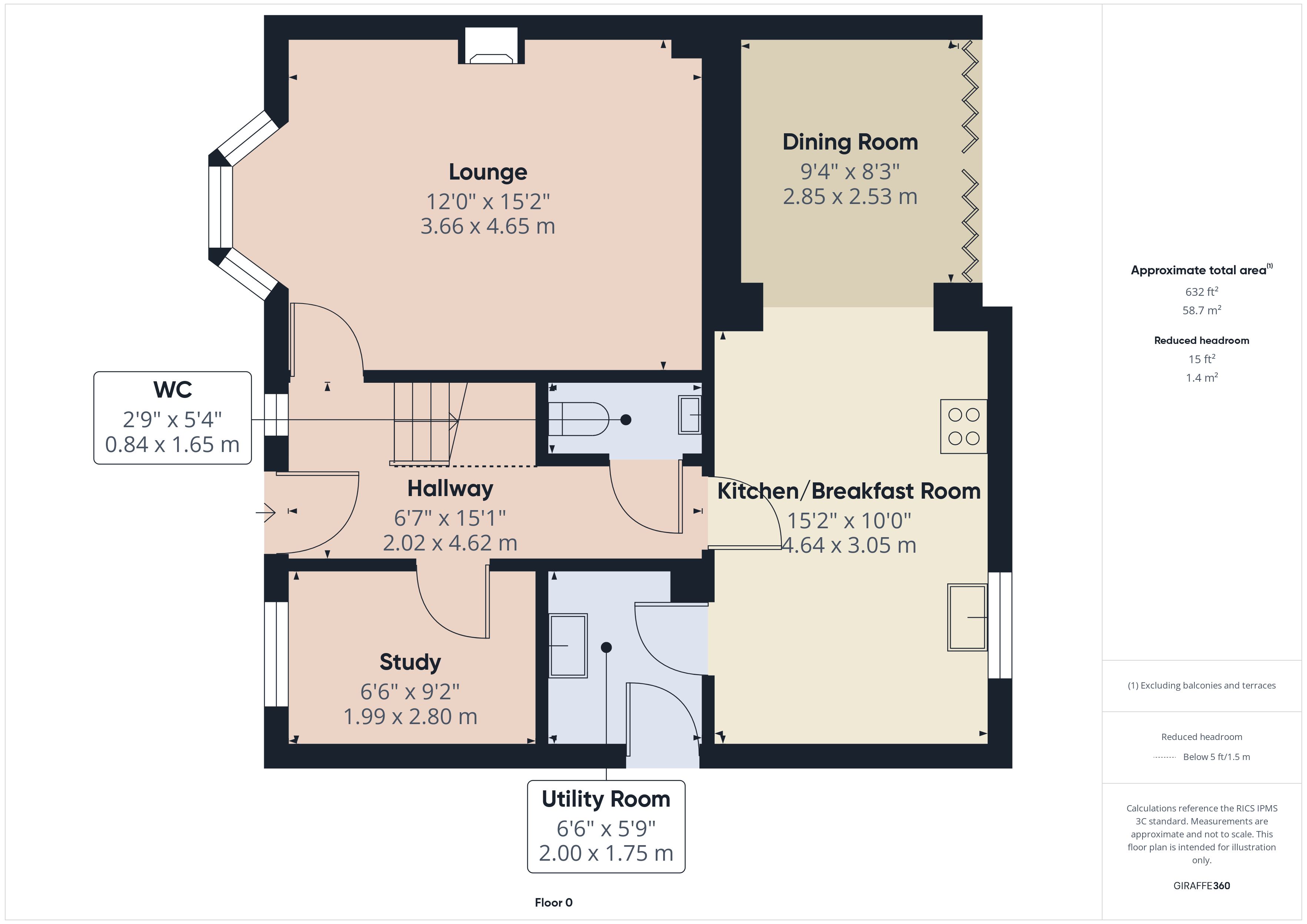 14, Lotus Drive, Bridgwater floorplan