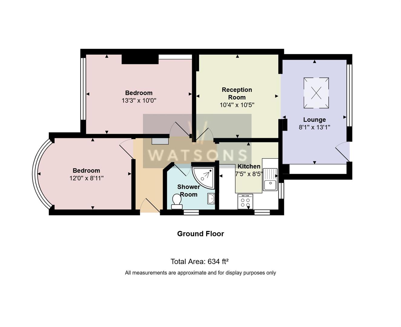 7, Russell Road, Bedfordshire floorplan
