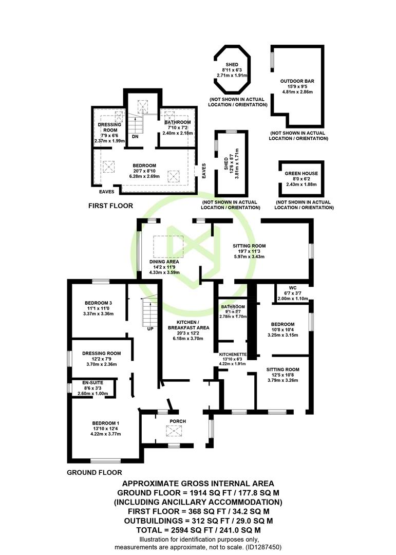 128, Rownhams Lane, Southampton floorplan
