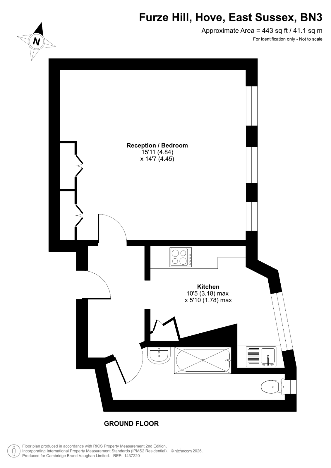 4 Furze Croft,, Furze Hill, East Sussex floorplan