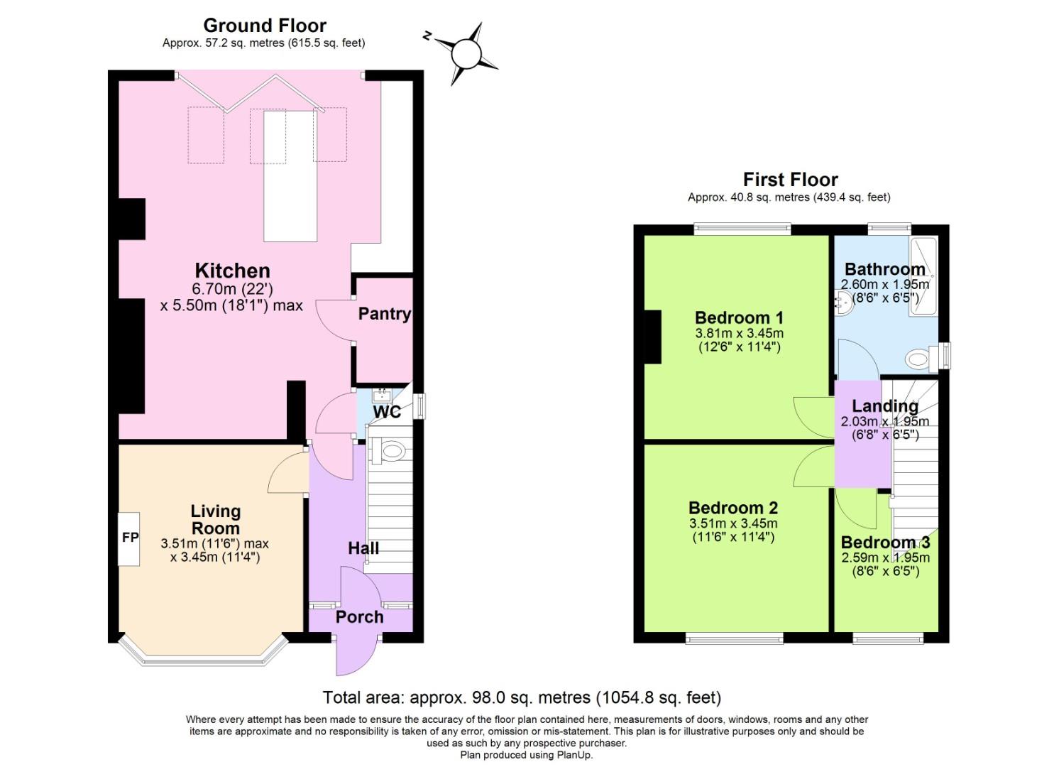 Abbey Road, West Bridgford, Nottingham floorplan