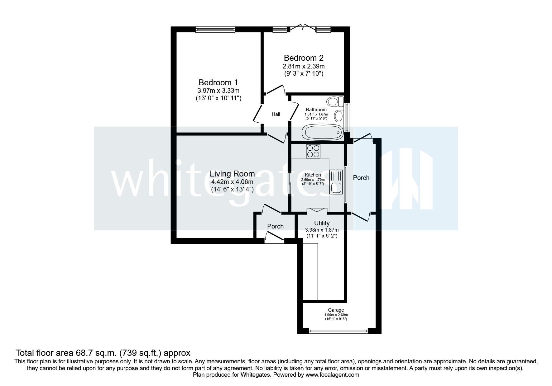 24, Milton Drive, Crewe floorplan