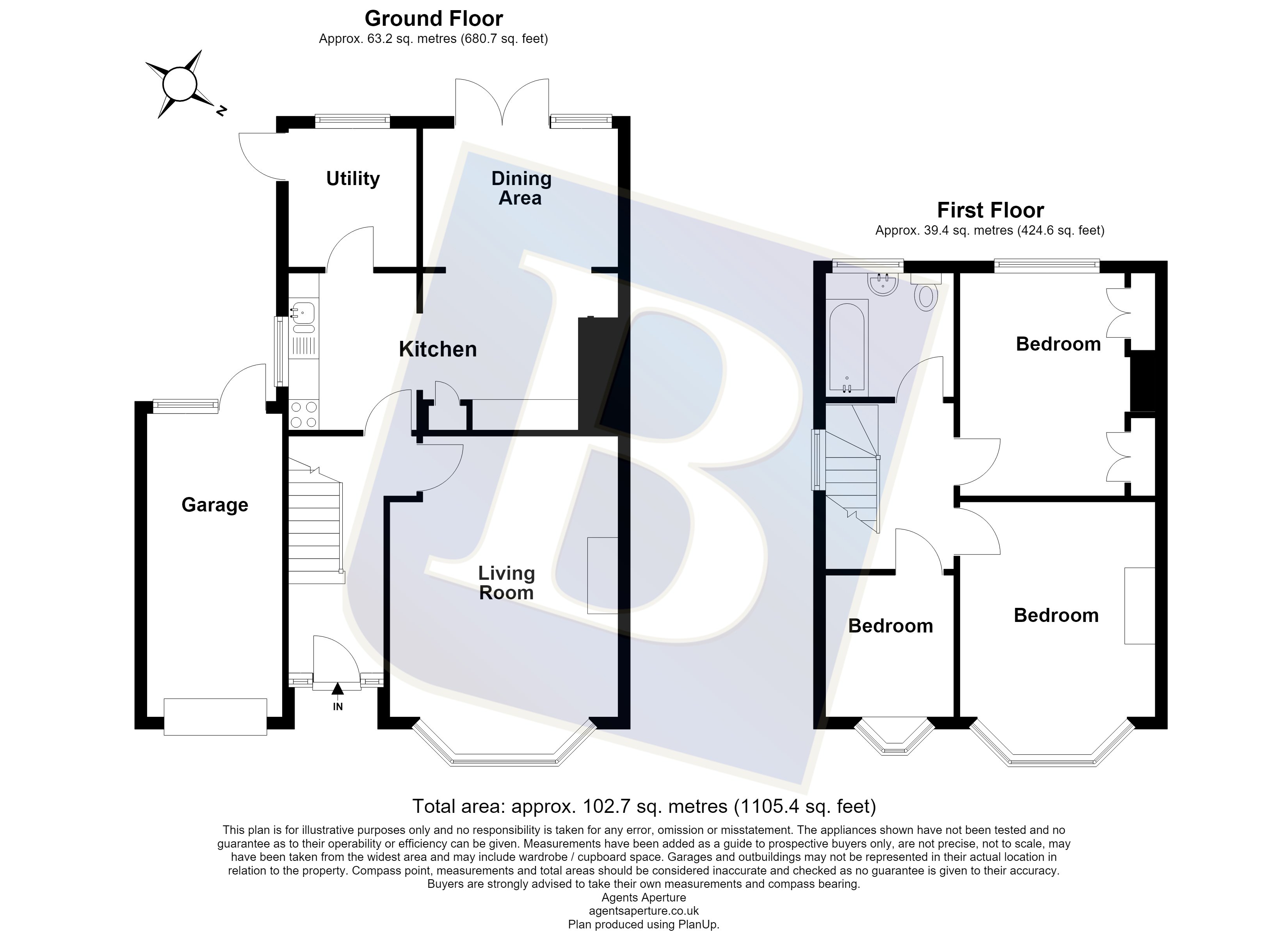 5, Valentines Way, Rush Green floorplan