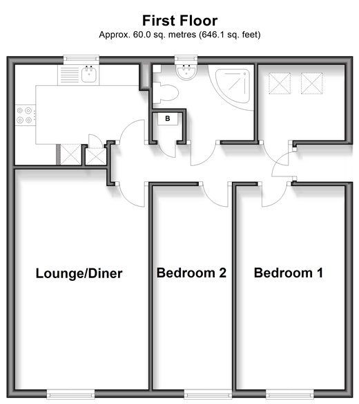 Bishops Way, Canterbury floorplan