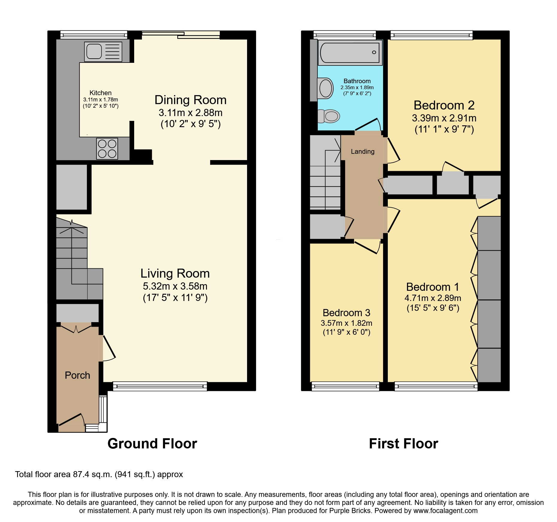 18, Hotham Close, West Molesey floorplan