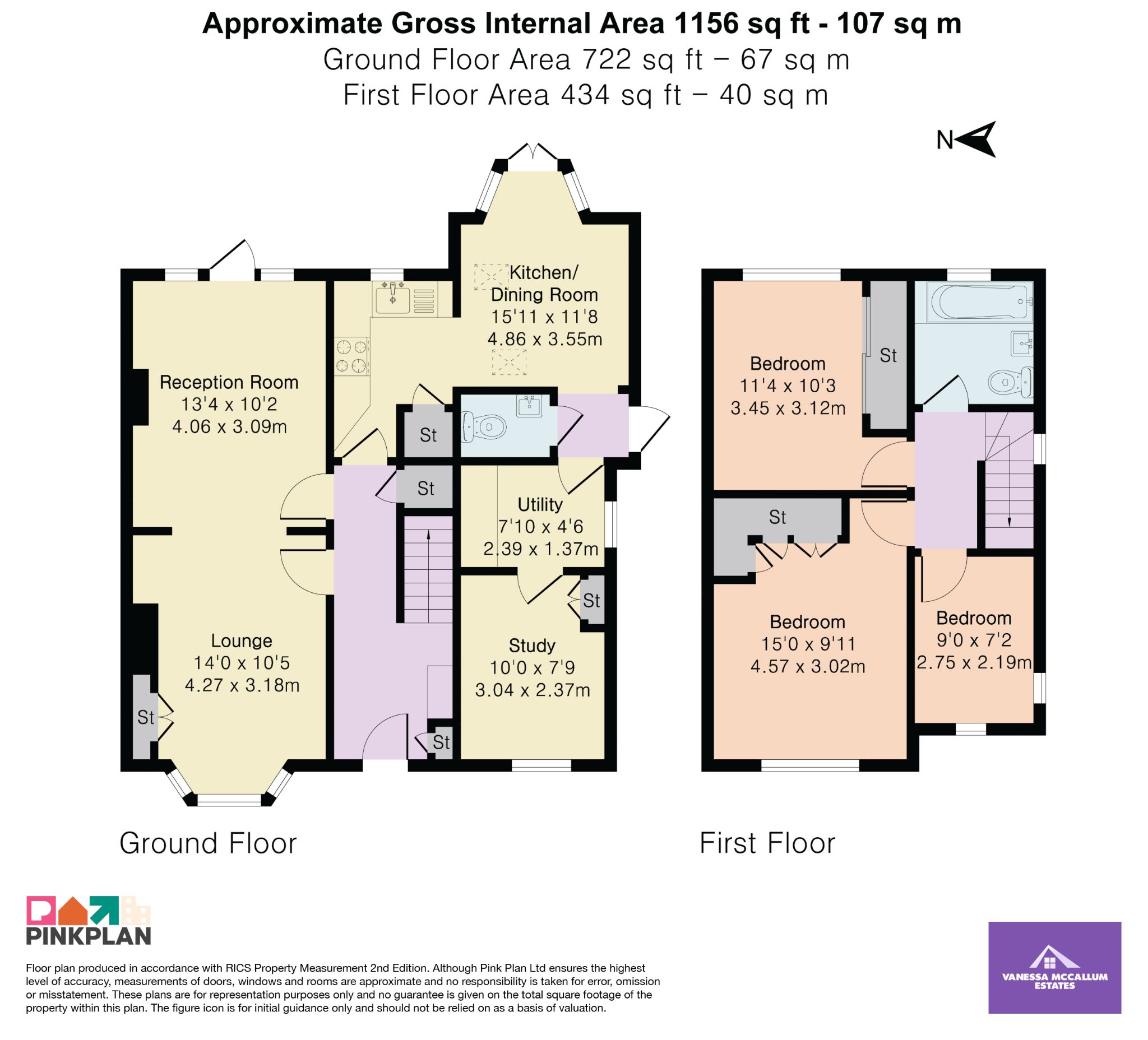 14 Peplins Way, Brookmans Park floorplan