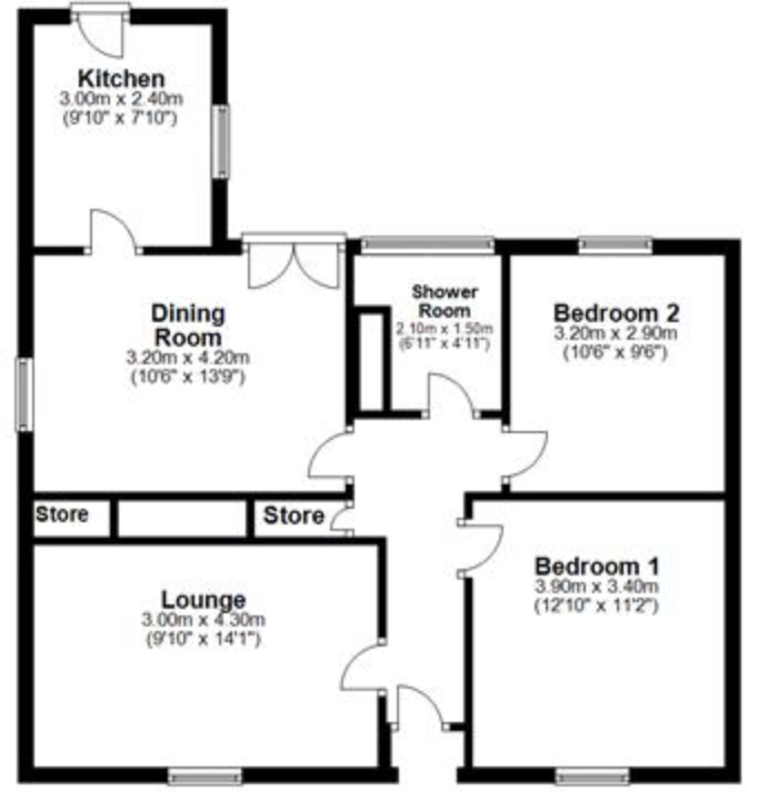 2 Bedrooms Bungalow for sale in Welbeck Avenue, Newton-Le-Willows WA12