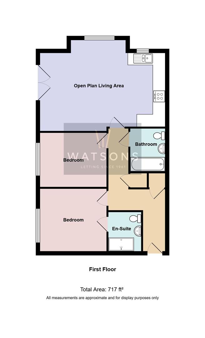 Flat 3, 4, Tiltman Lane, Milton Keynes floorplan