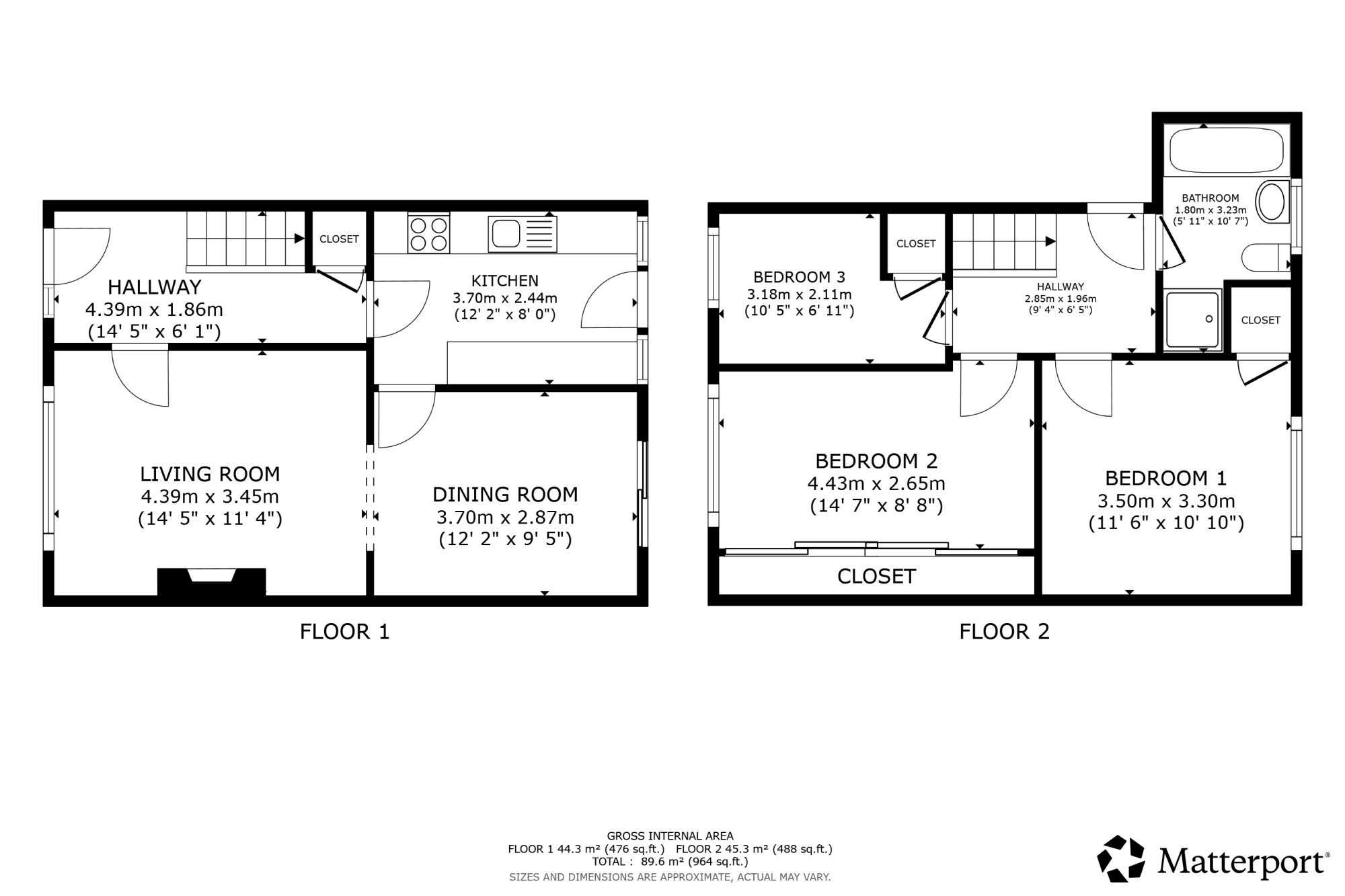 44, Meadowbrook Road, Ashford floorplan