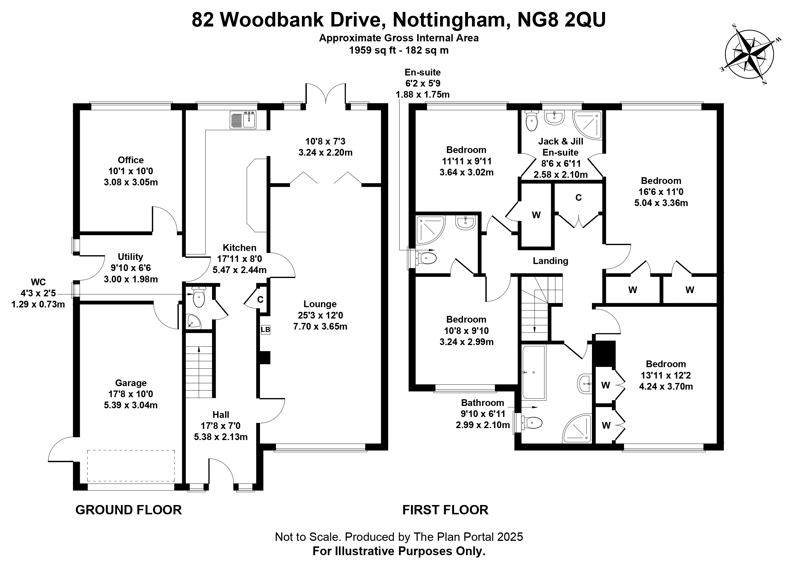 82, Woodbank Drive, Nottingham floorplan