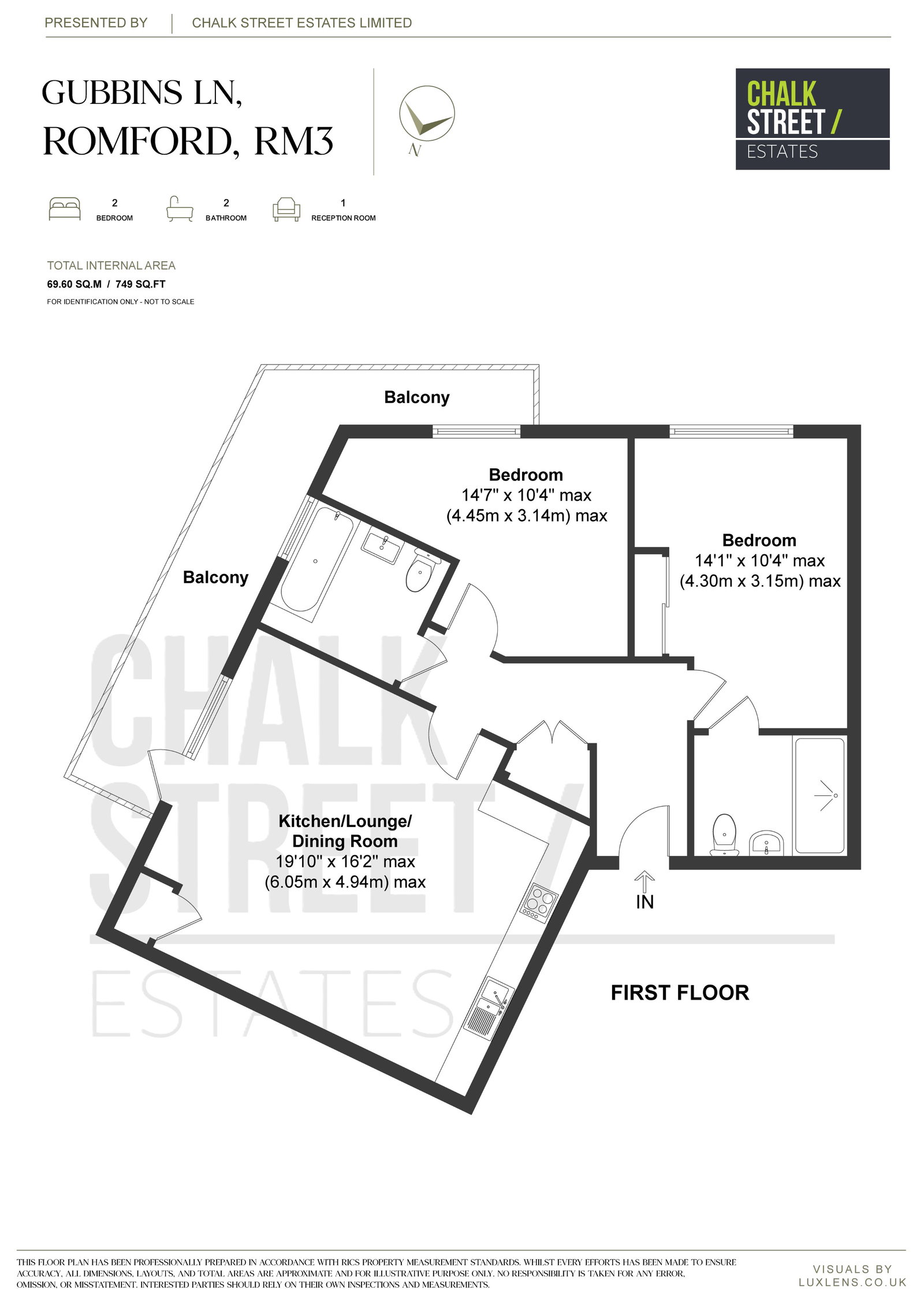 Gubbins Lane, Romford floorplan