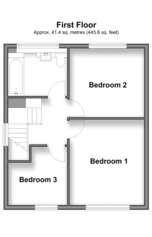 Heathside Avenue Coxheath, Maidstone floorplan