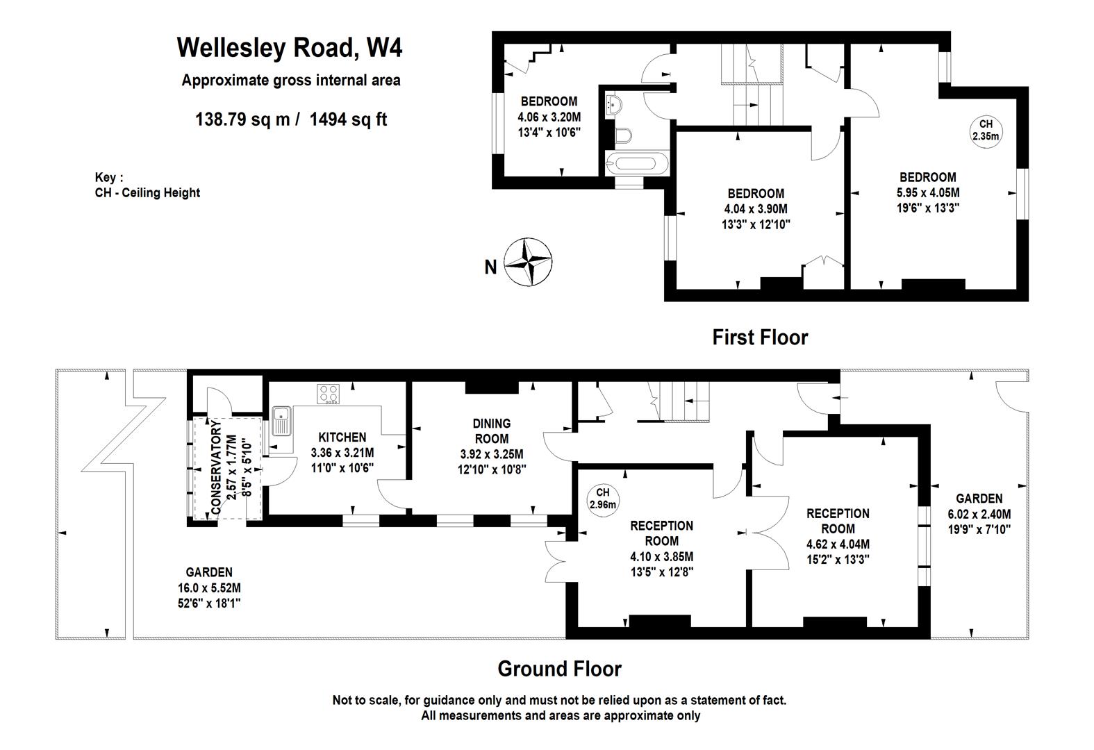 Wellesley Road, London W4, 3 bedroom terraced house for sale 67256449
